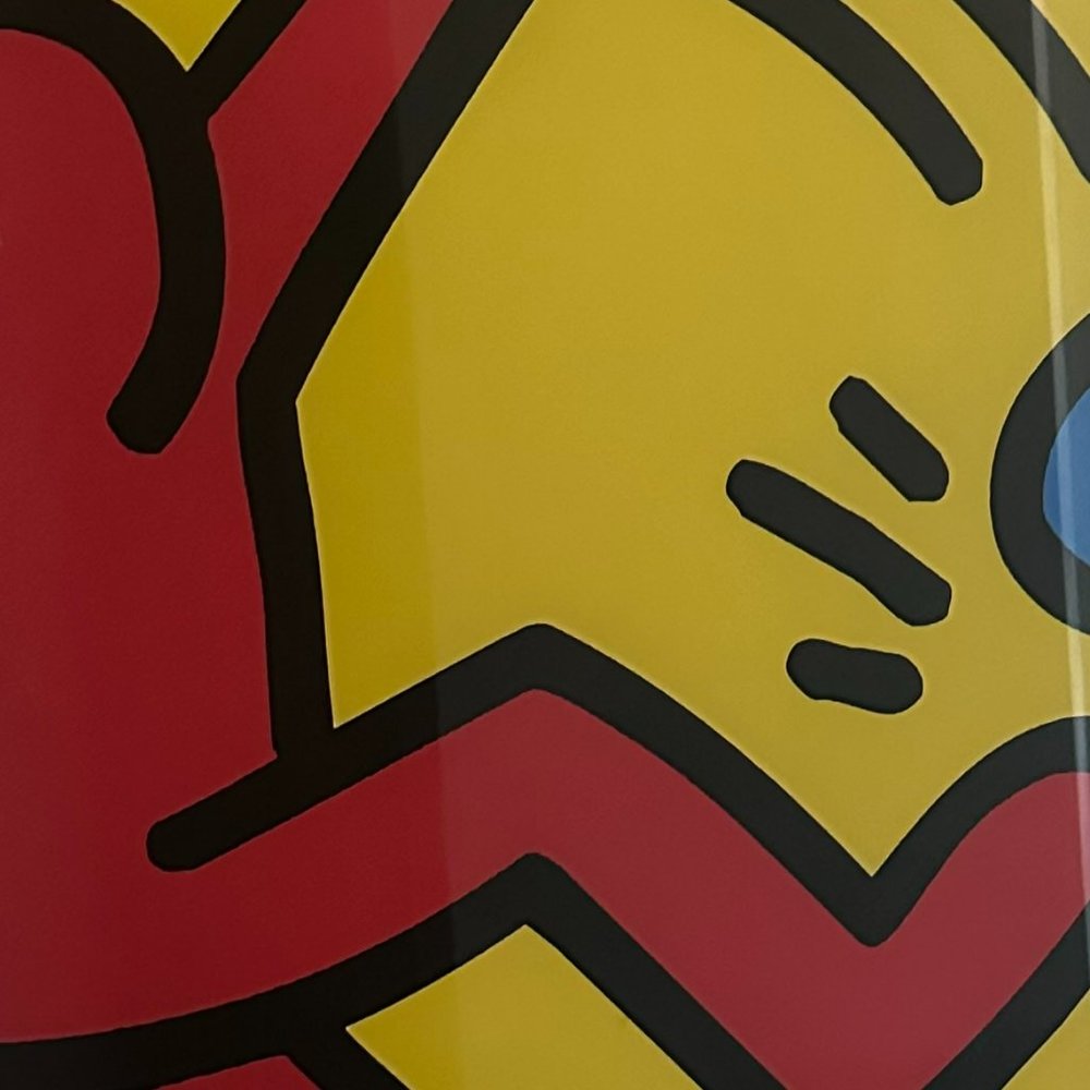 1988 Soccer Keith Harring Signed print